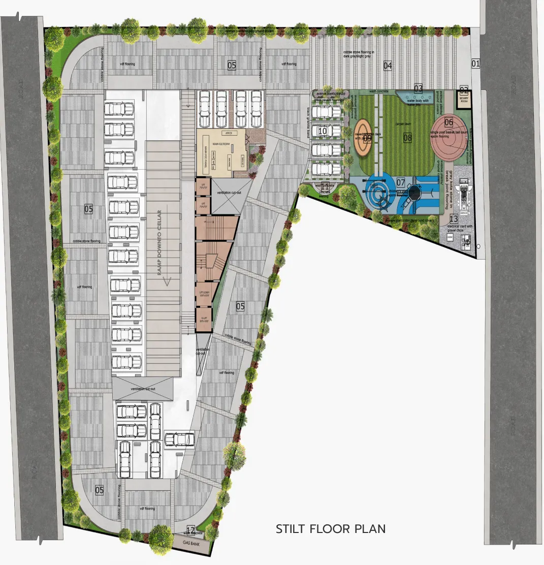 Primark Anu 50 West stilt floor plan