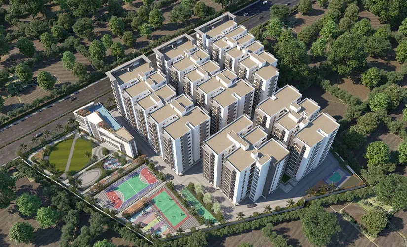 Primark Econest — Aerial View of Gated Community